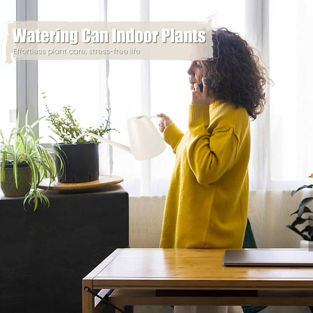 1.8L Watering Can, Watering Can Indoor Plants, Long Spout Small Water Can