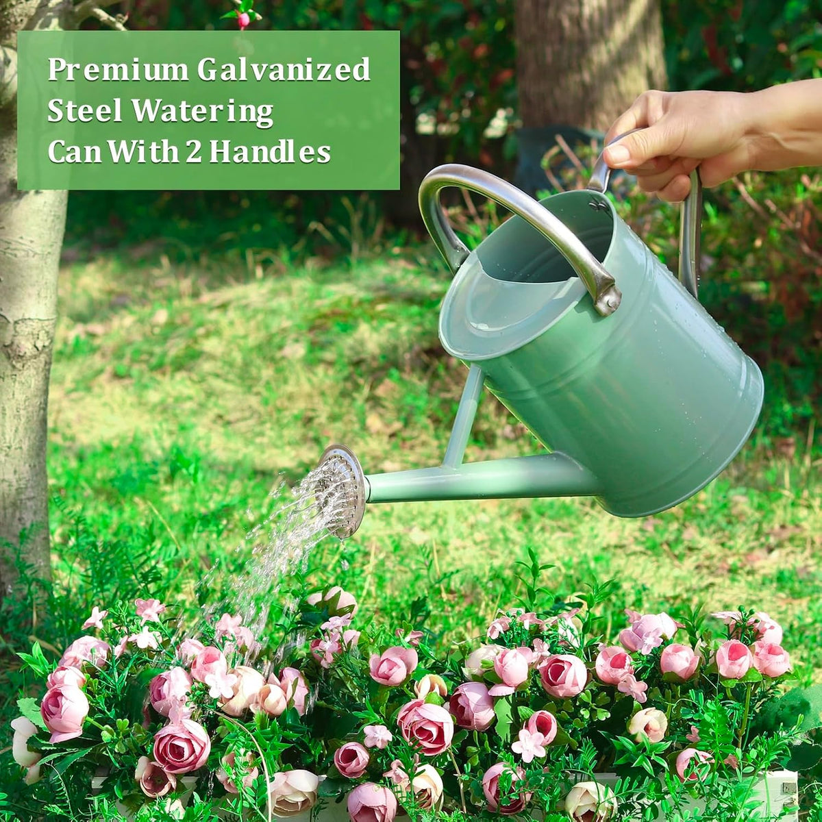 1 Gallon Watering Can for Outdoor&Indoor Plants