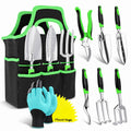 Garden Tools Set 8 PCS Heavy Duty Stainless Steel Gardening Tools for Women