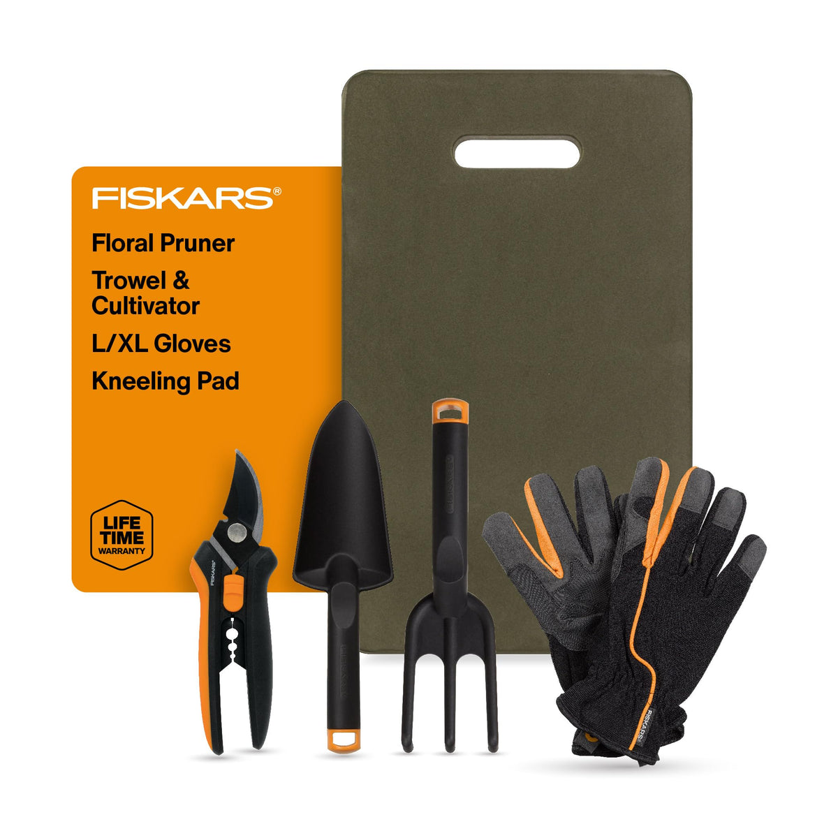 Fiskars 7" Loop Micro-Tip Pruning Shears, Garden Snips for Intricate Cuts