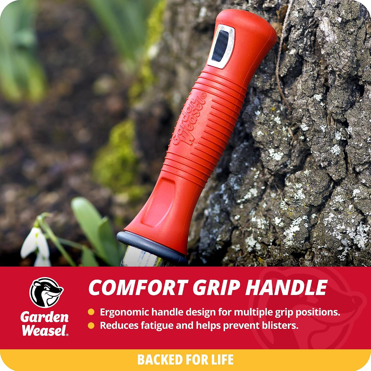 Garden Weasel Multi-Use Transplanter Trowel for Digging Planting Weeding