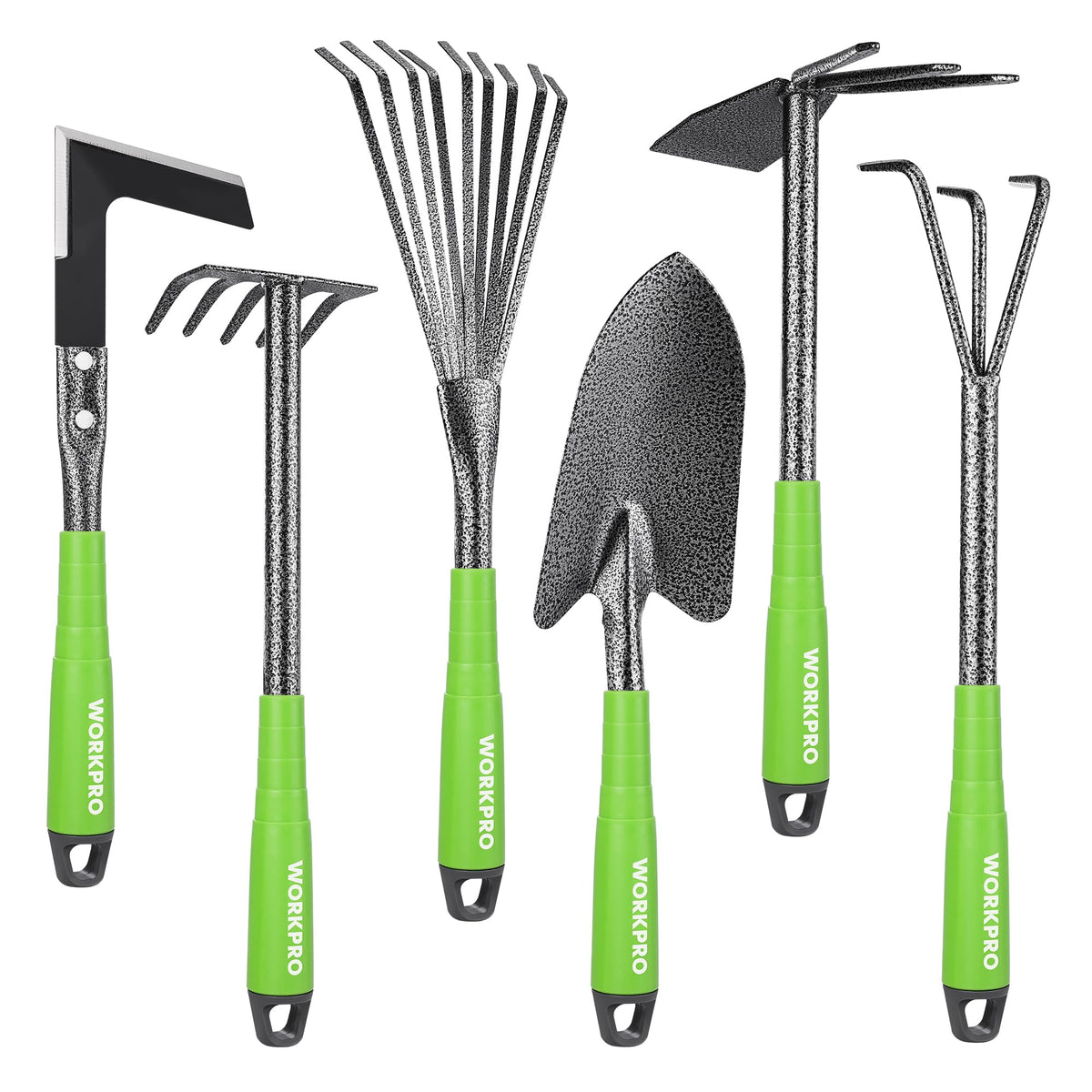 WORKPRO 6-Piece Pink Garden Tool Set