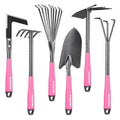 WORKPRO 6-Piece Pink Garden Tool Set
