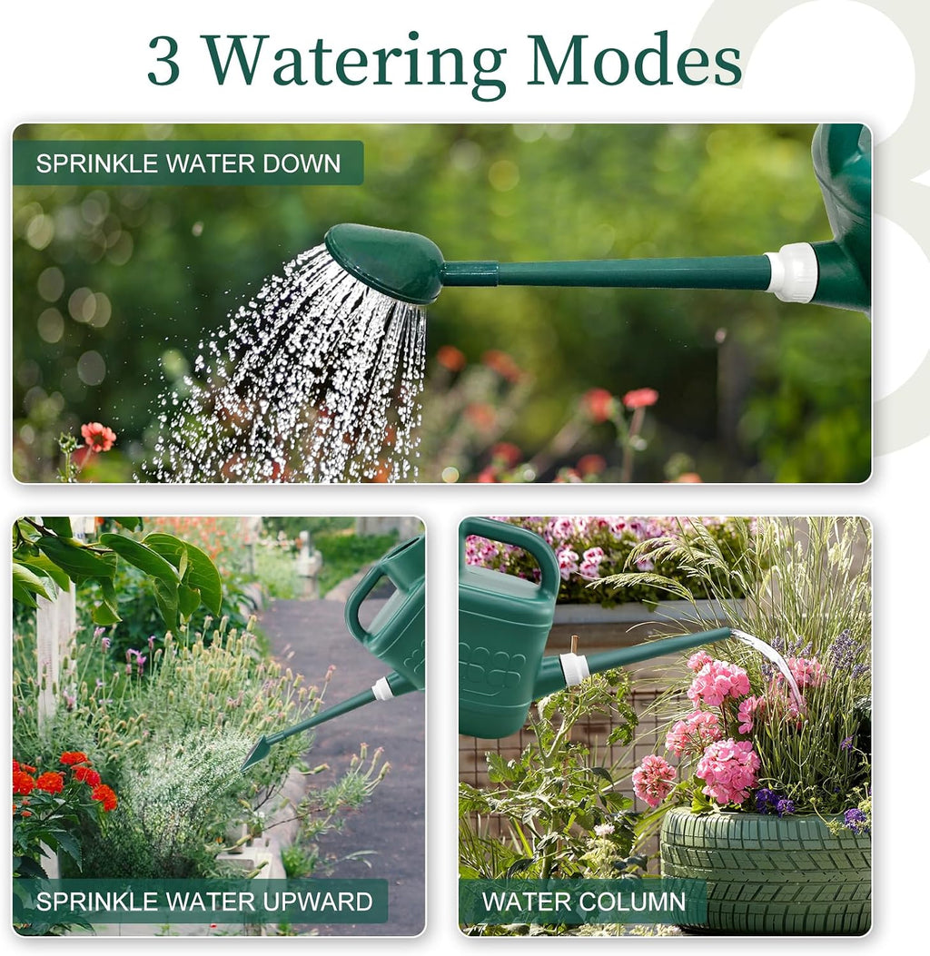 2 Gallon Watering Can, Large Garden Watering Can for Outdoor Plants