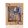 FLORA GUARD 6-Piece Garden Tool Set, Heavy Duty Steel Hand Tools