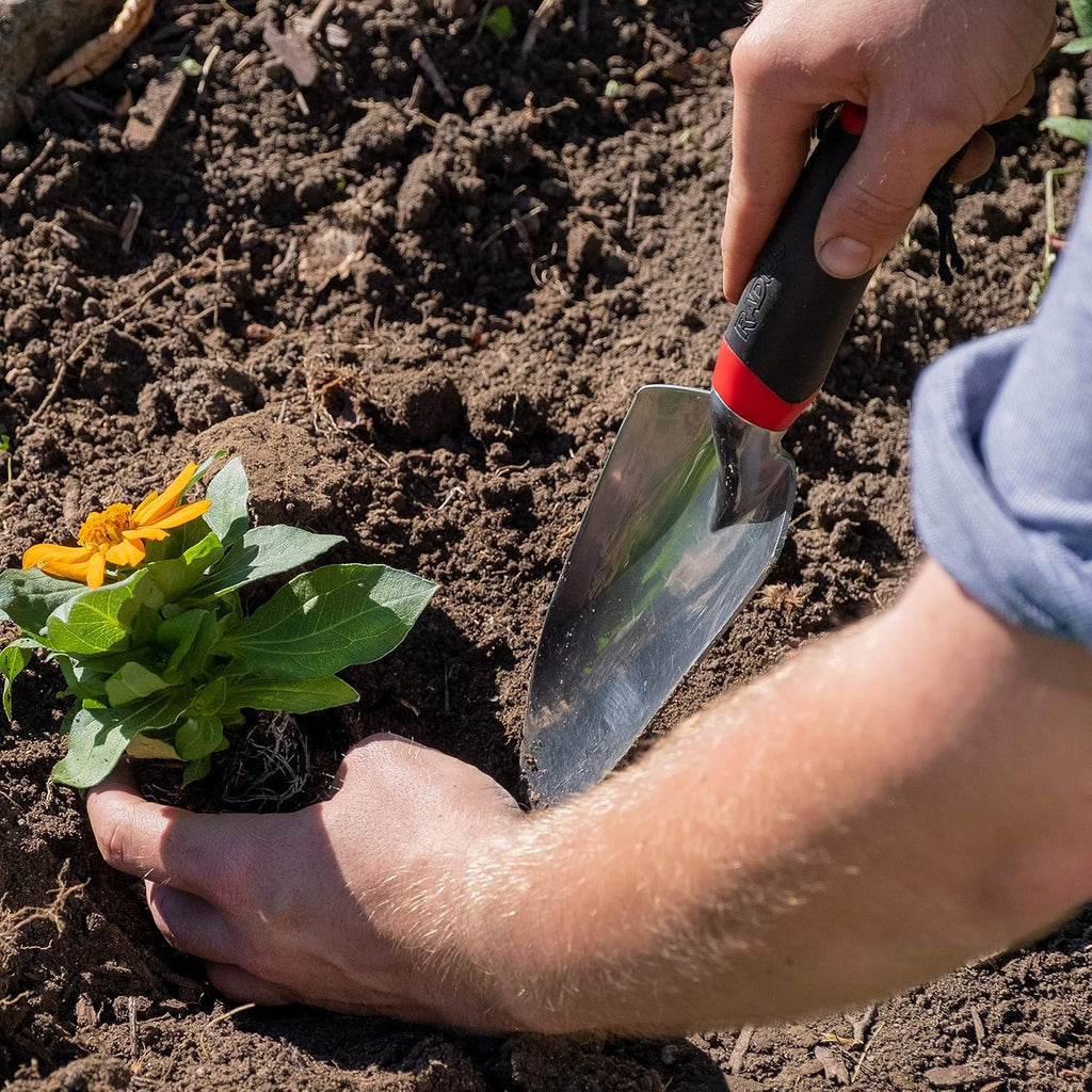 Radius Garden 15011 Dig Garden Hand Trowel, Red