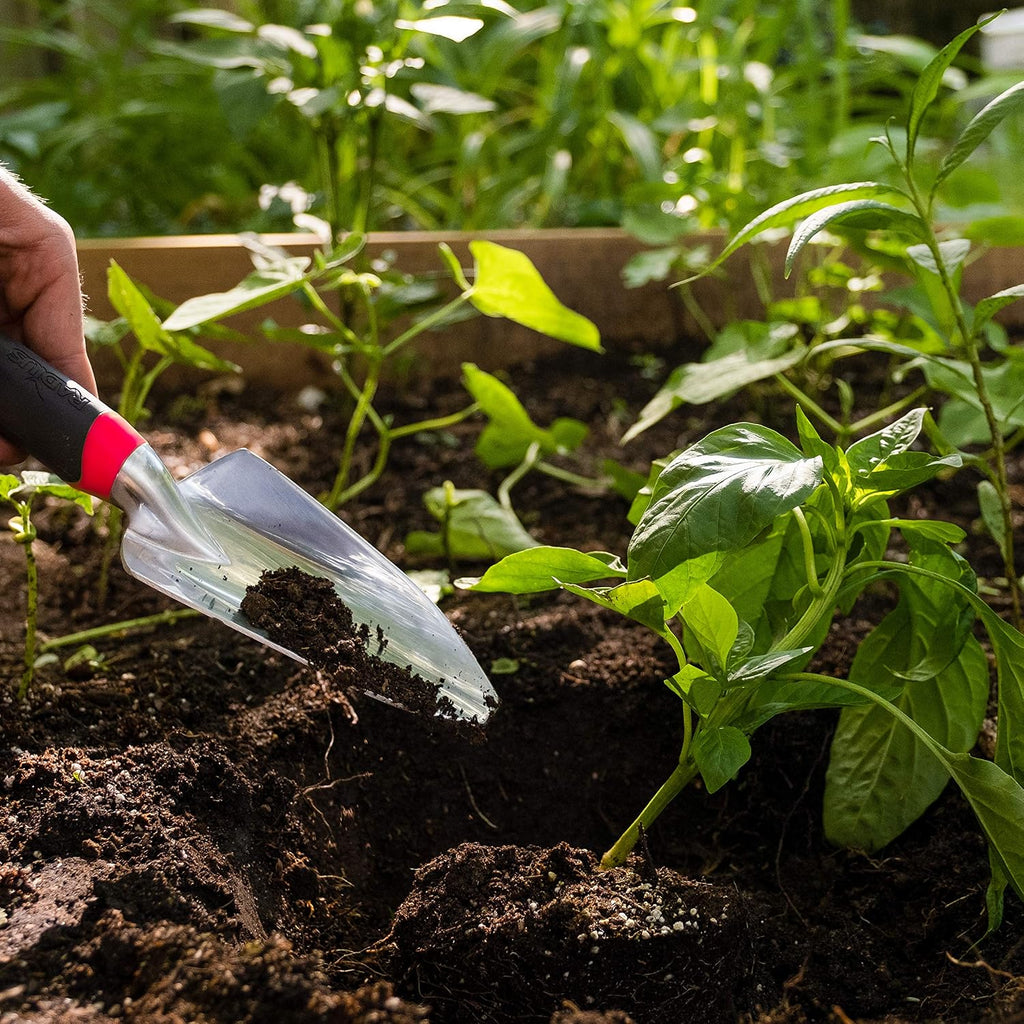 Radius Garden 15011 Dig Garden Hand Trowel, Red