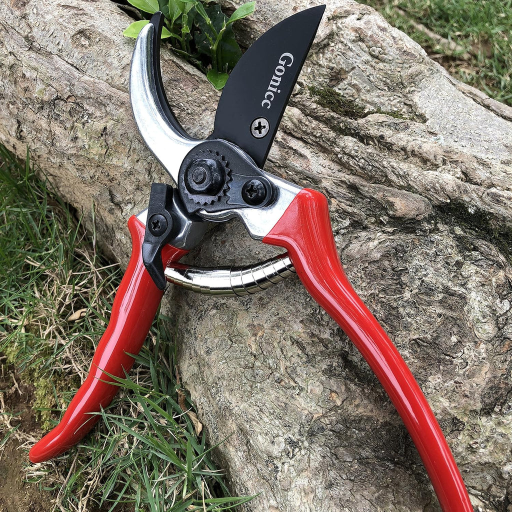 gonicc 8" Professional Sharp Bypass Pruning Shears (GPPS-1002)